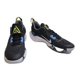 Nike Giannis Immortality 2 Black Sneaker with White Swoosh Men's Size 11.5